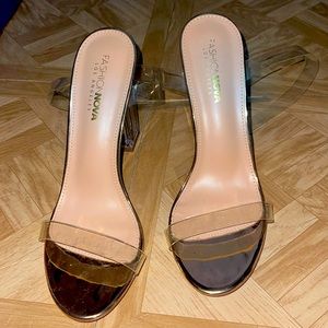 Fashion Nova heels size 8.5